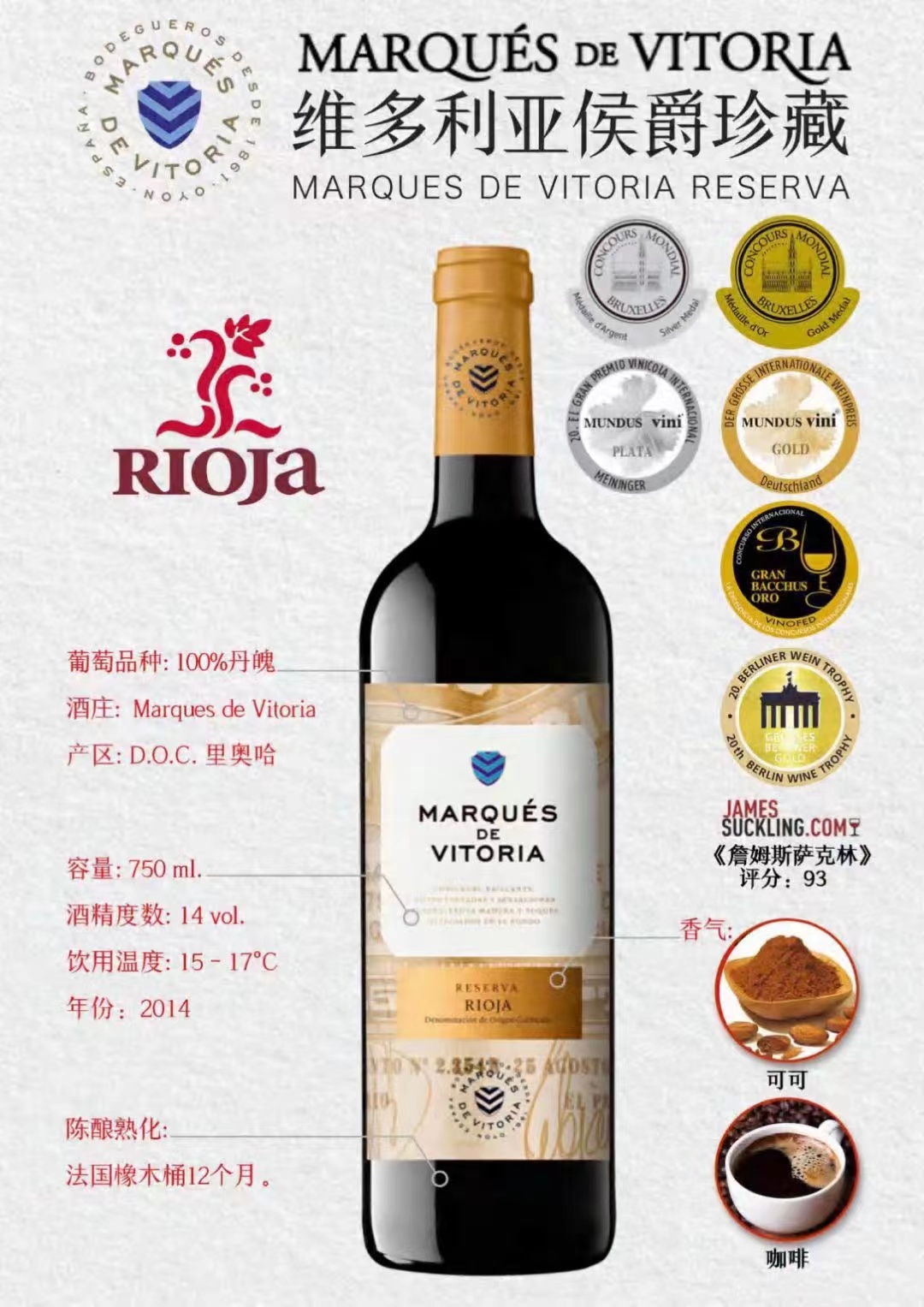 维多利亚侯爵珍酿（国内现货）