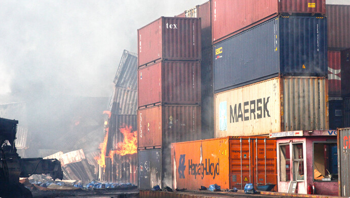 Bangladesh port fire sparks commercial fears